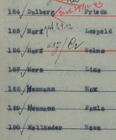 Porträt von Rosa „Röschen“ Holländer