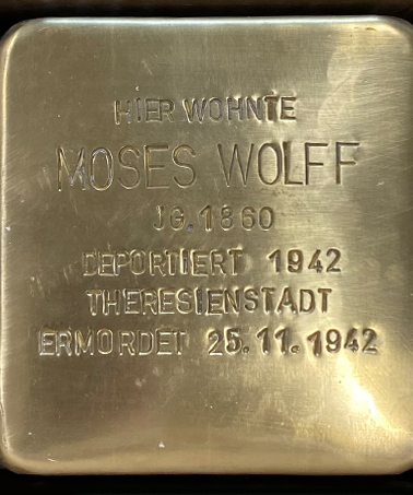 Porträt von Max Moses Wolff